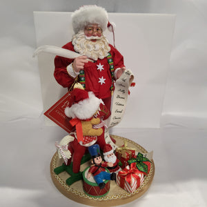 Clothtique Possible Dreams Santa - The Man with all the Toys 6012256