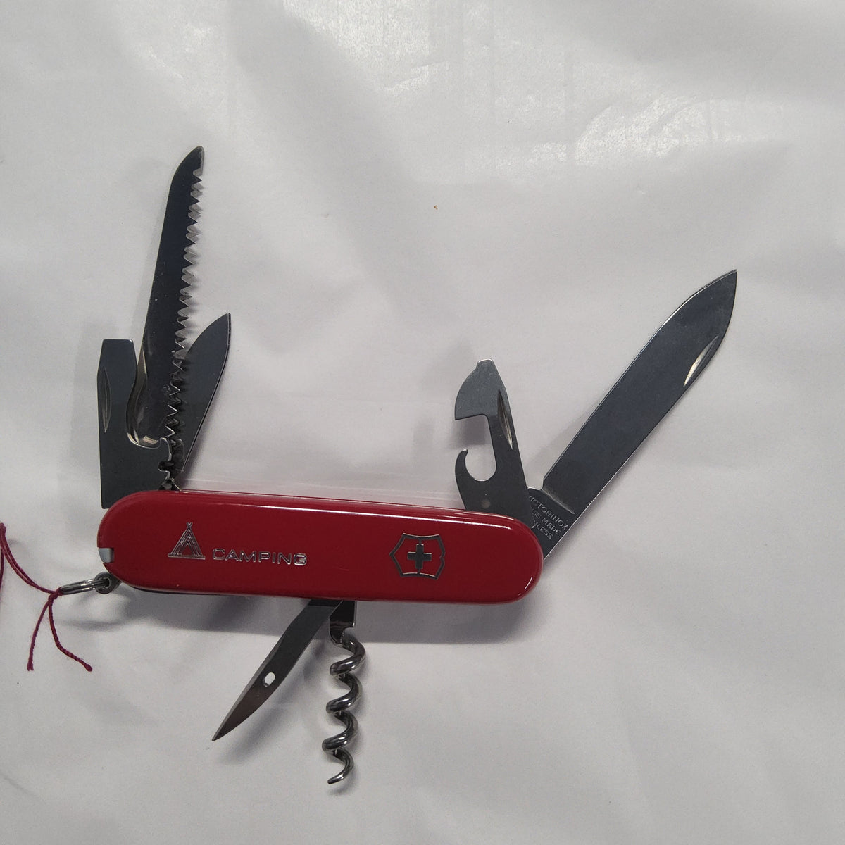 Swiss Army Knife - Camper - Red - 13 Functions - 91mm