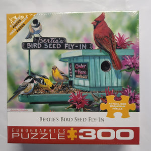 Eurographics Puzzle - Bertie's Bird Seed Fly-In - 300 XL pieces - 8300-0604
