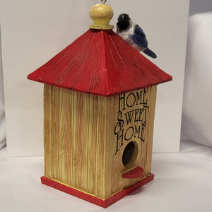 Birdhouse - Decorative - Home Sweet Home + Bird 10164