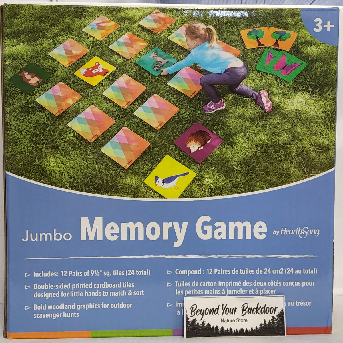 Jumbo Memory Game Woodland By Hearthsong 733535 Lesser Jewellers