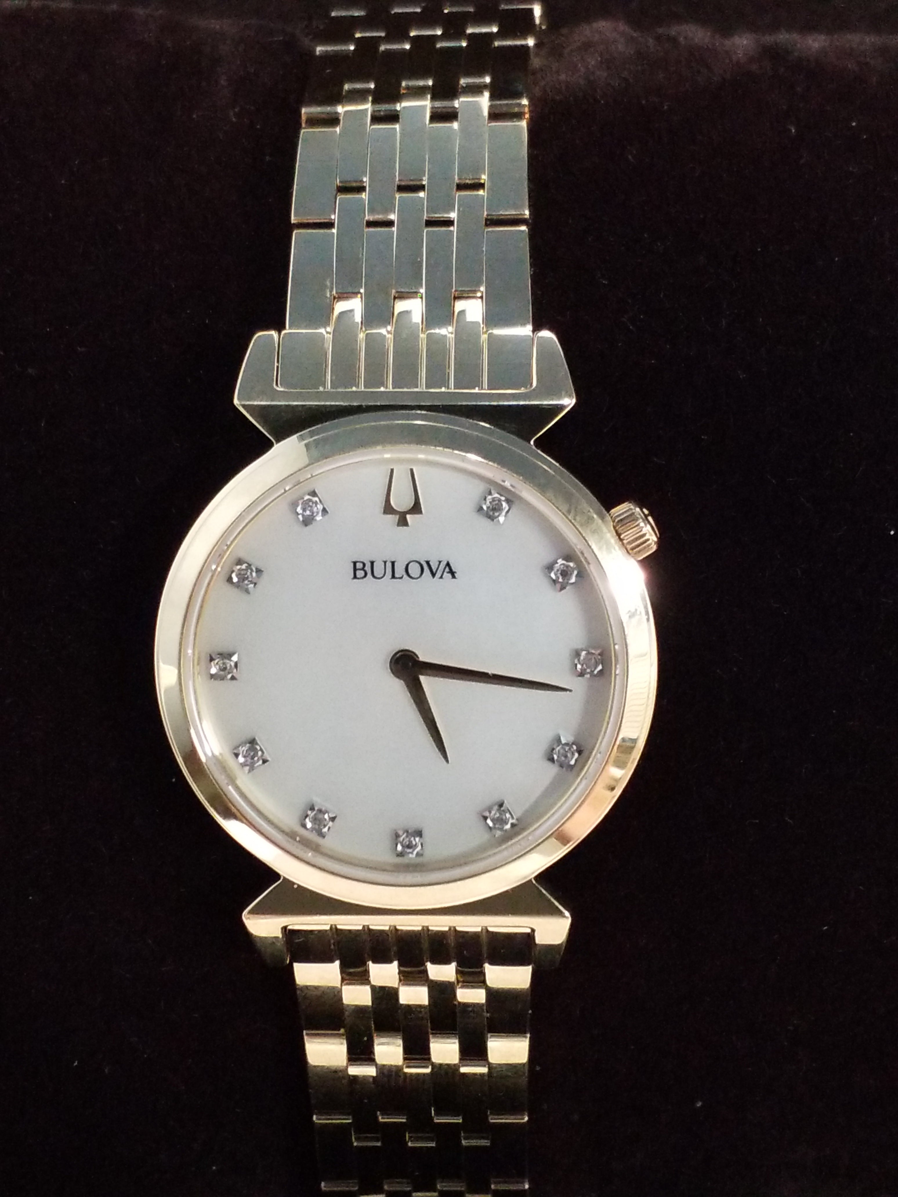 Bulova Gold Tone Watch