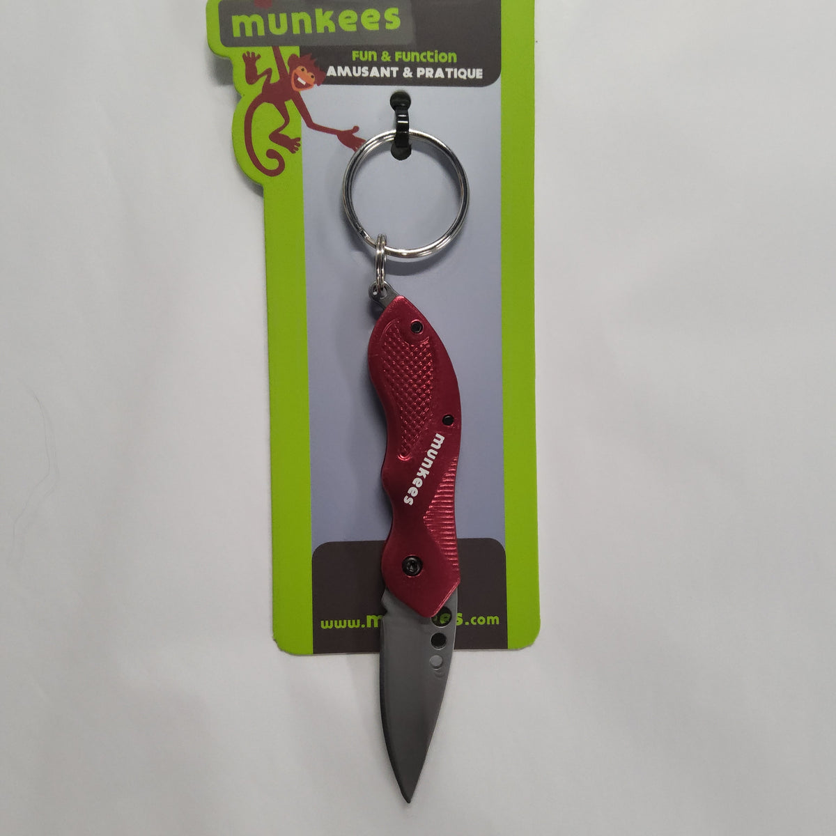 Munkees Small Folding Knife III Keychain