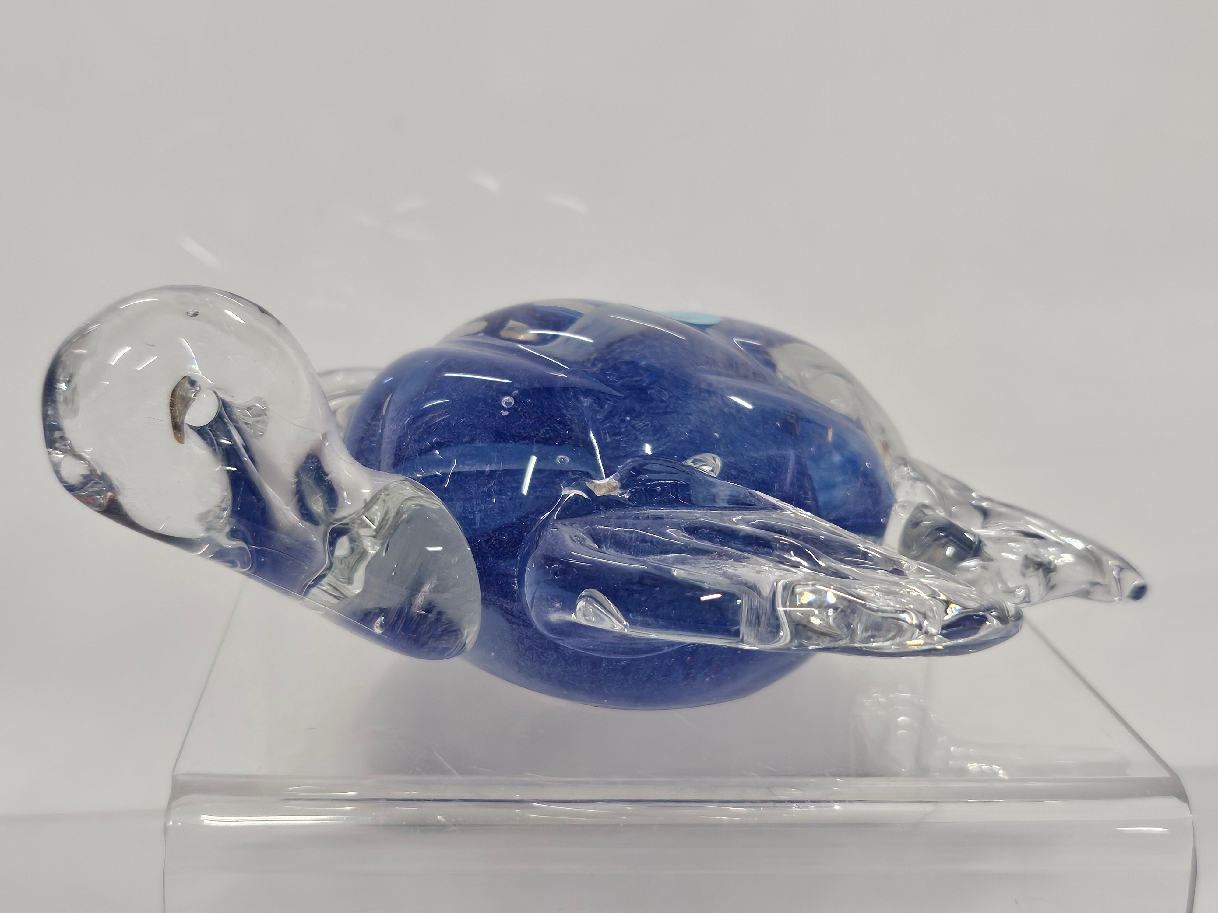 Glass Figurine - Sea Turtle - Glows - 84124