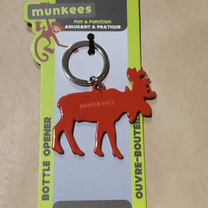 Munkees Bottle Opener on Split Ring - Assorted Designs