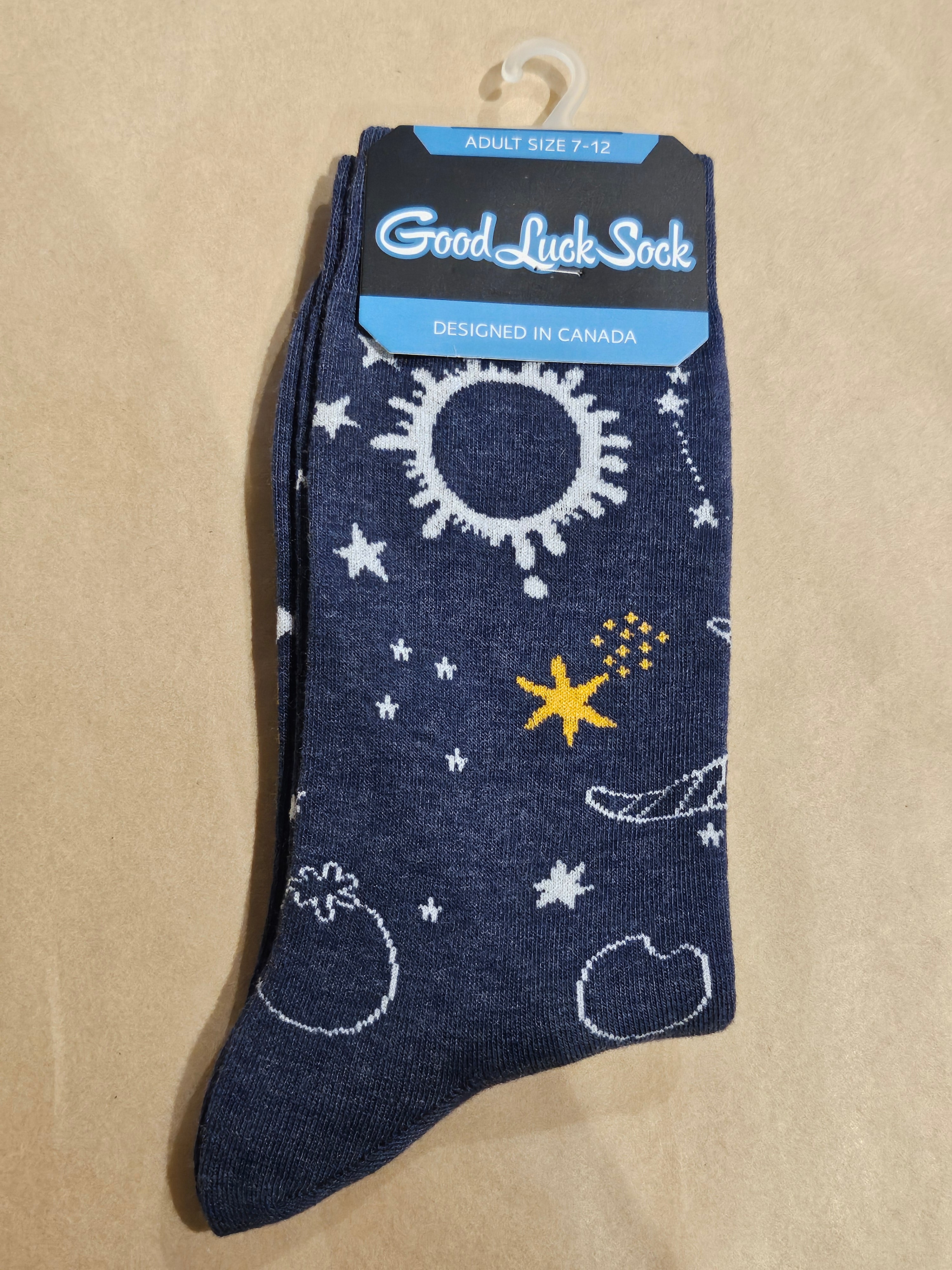 Good Luck Sock - Mens - ASSORTED DESIGNS