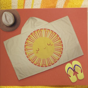 Hooded Towel - Sunkiss Design SWIMHT-SUN