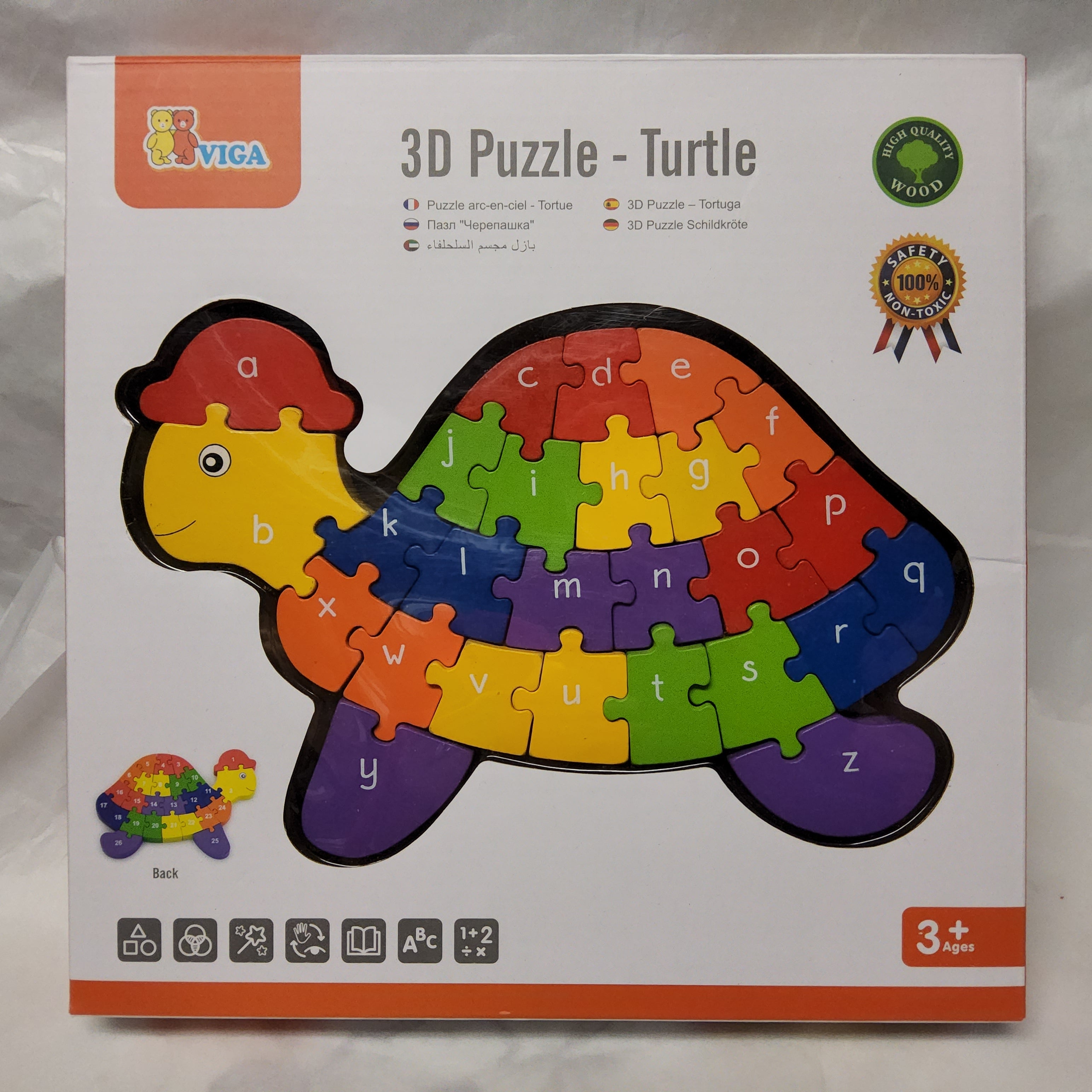 Viga - 3D Puzzle - Turtle 552503
