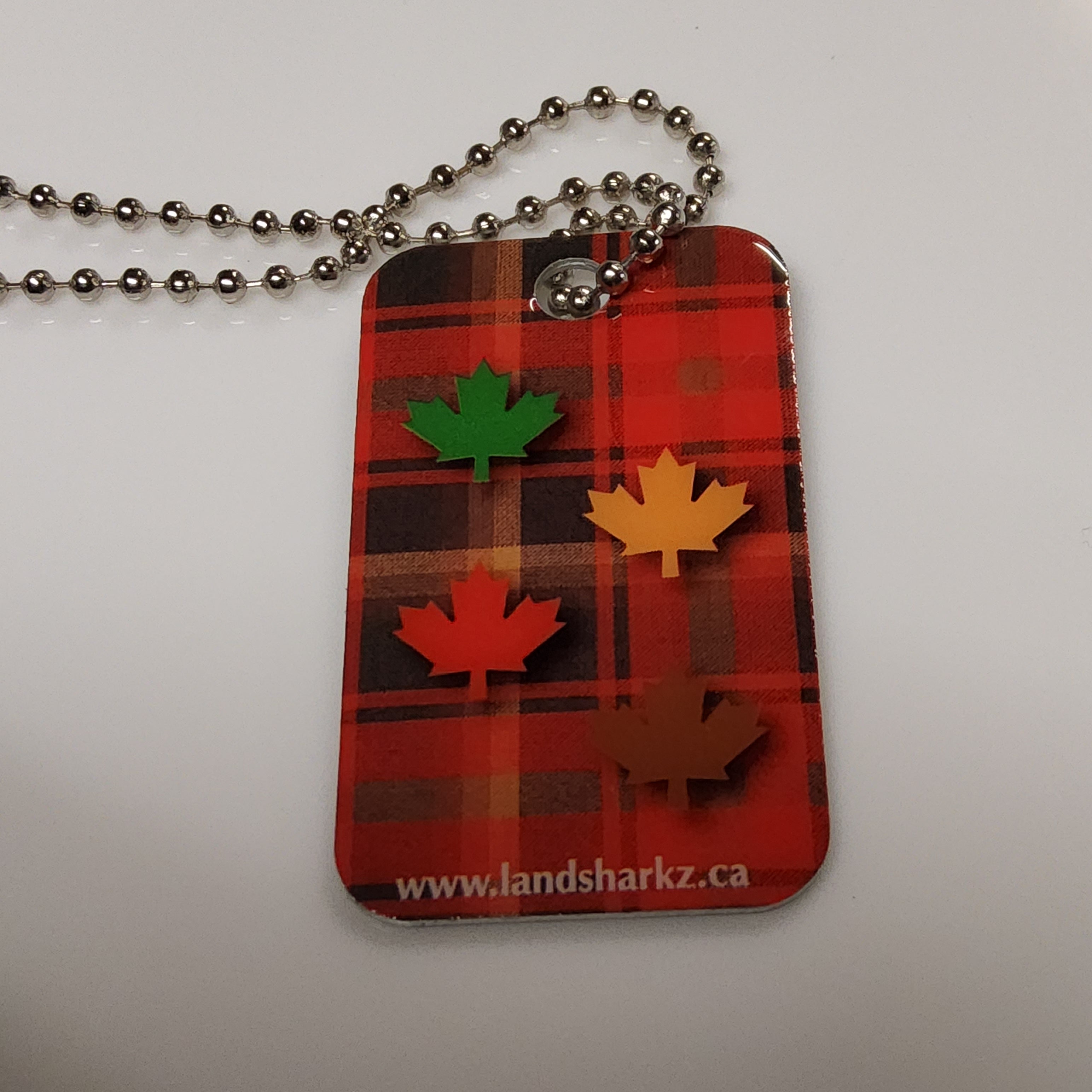 Geocaching - Canada Tartan Trackable Tag