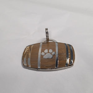 Geocaching - Barrel Dog Tag Trackable