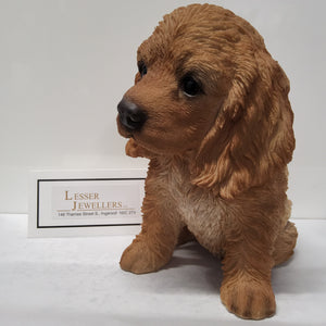 Dog Figurine - Cocker Spaniel Puppy  87771-14