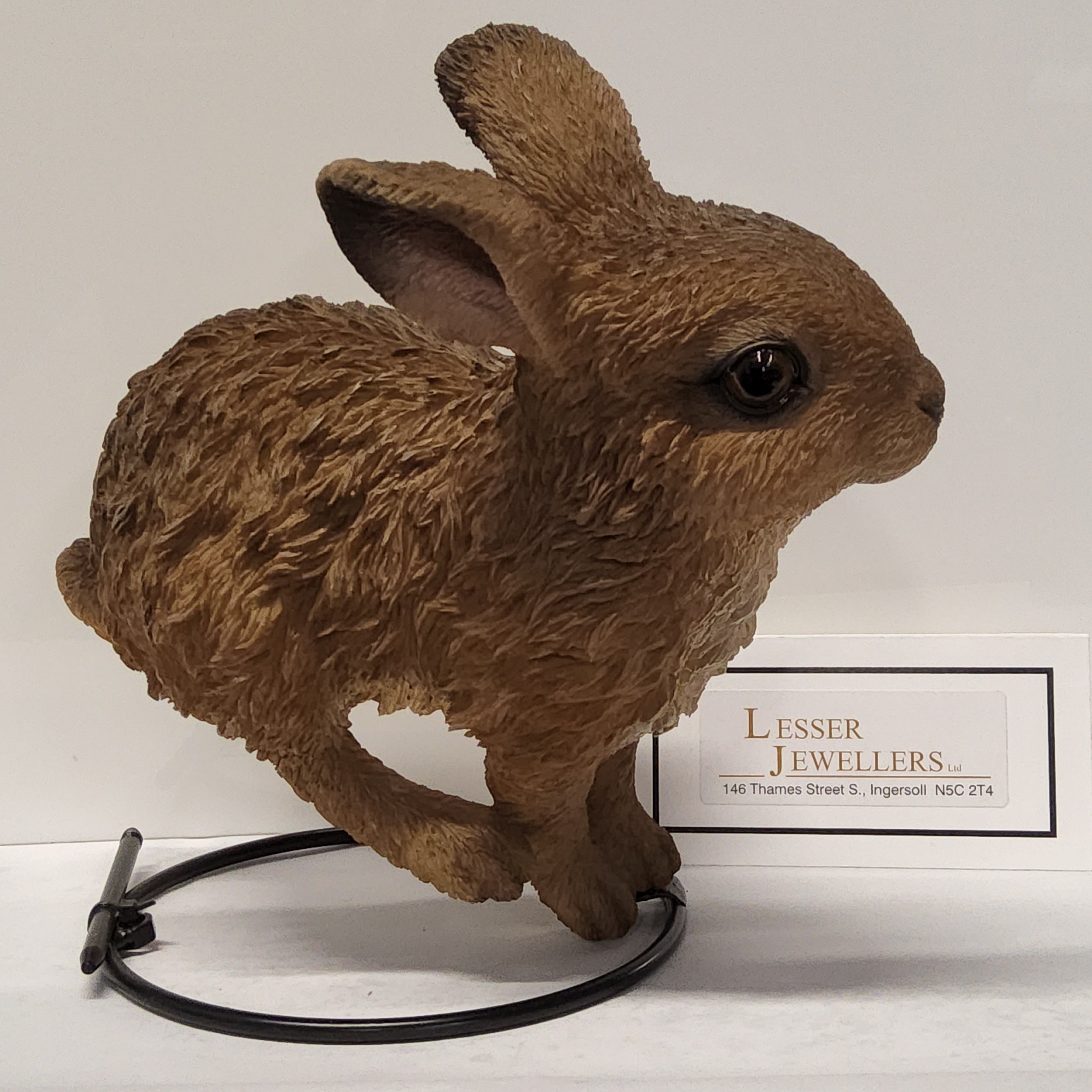 Animal Figurine - Running Hare 87739-D