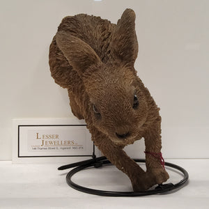 Animal Figurine - Jumping Hare 87739-C