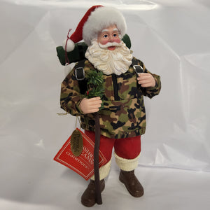 Clothtique Possible Dreams Santa - Packing It In 6010231