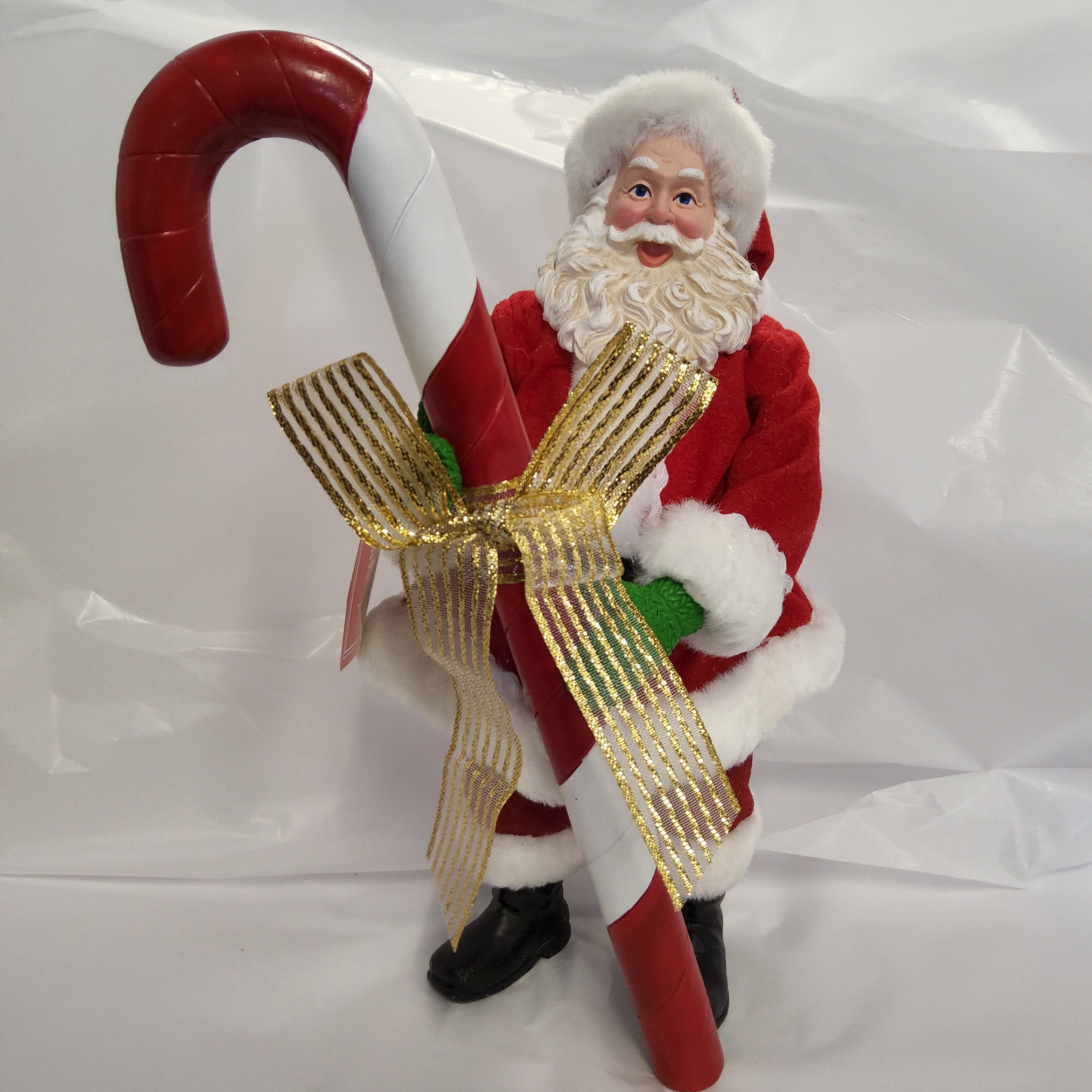 Clothtique Possible Dreams Santa - Santa's Cane 6010193