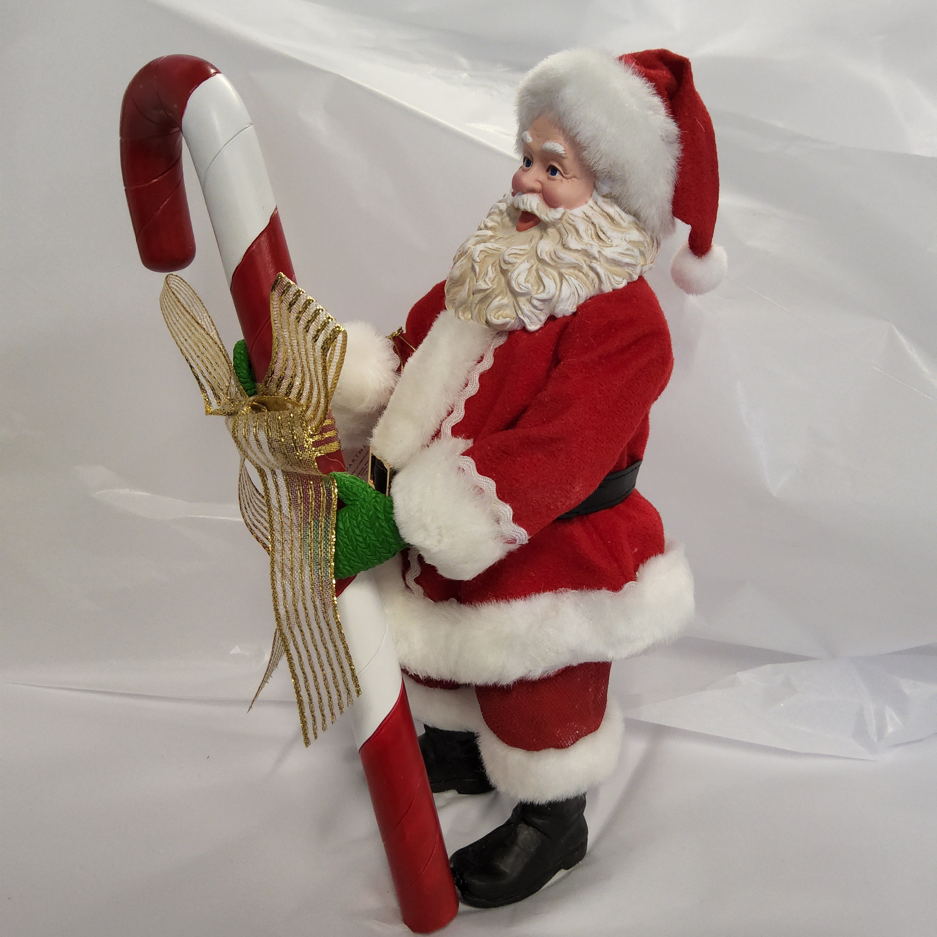 Clothtique Possible Dreams Santa - Santa's Cane 6010193
