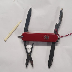 Swiss Army Knife - Manager - Red - 11 Functions - 58mm - 0.6365