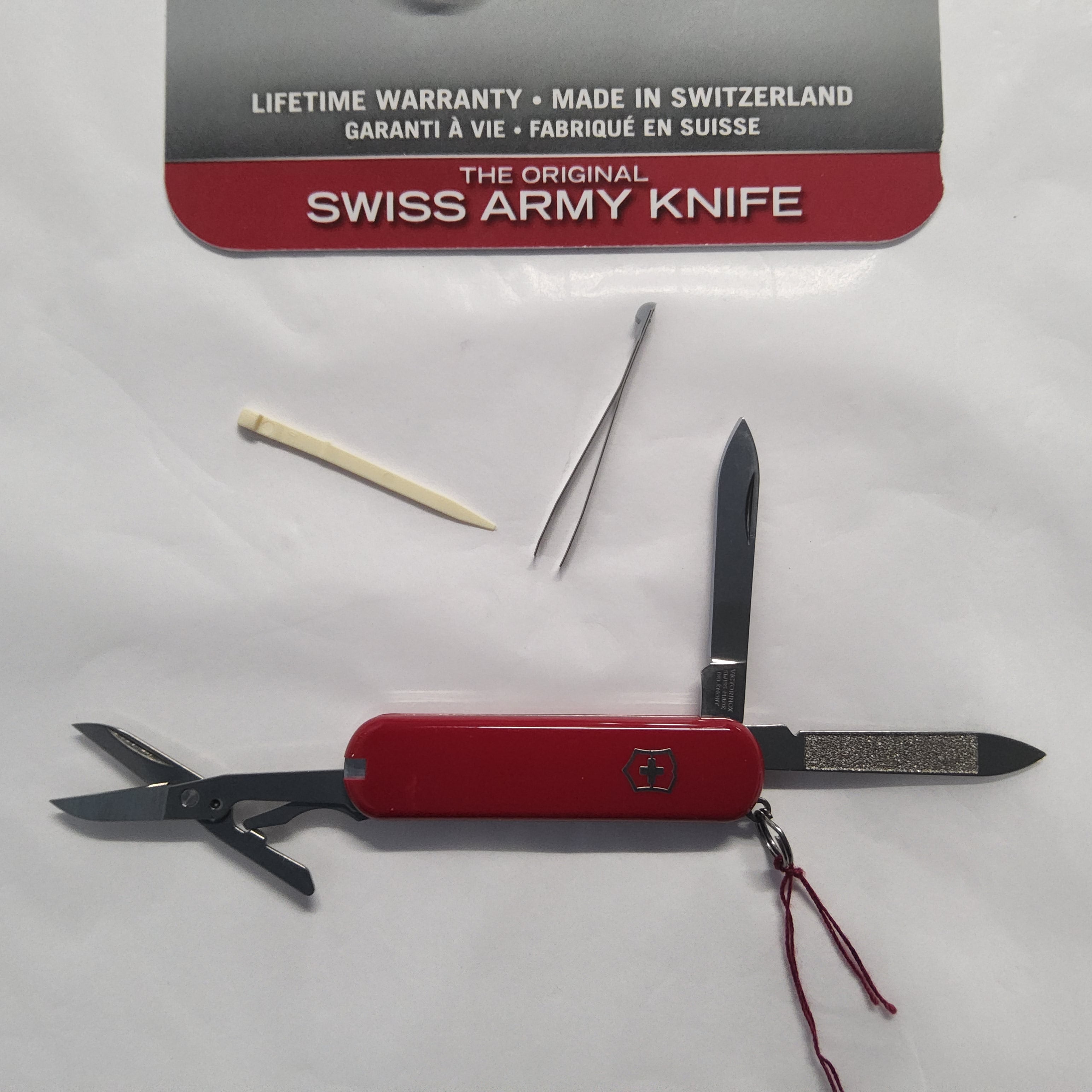Swiss Army Knife - Executive 81 - Red - 7 Functions - 65mm - 0.6423