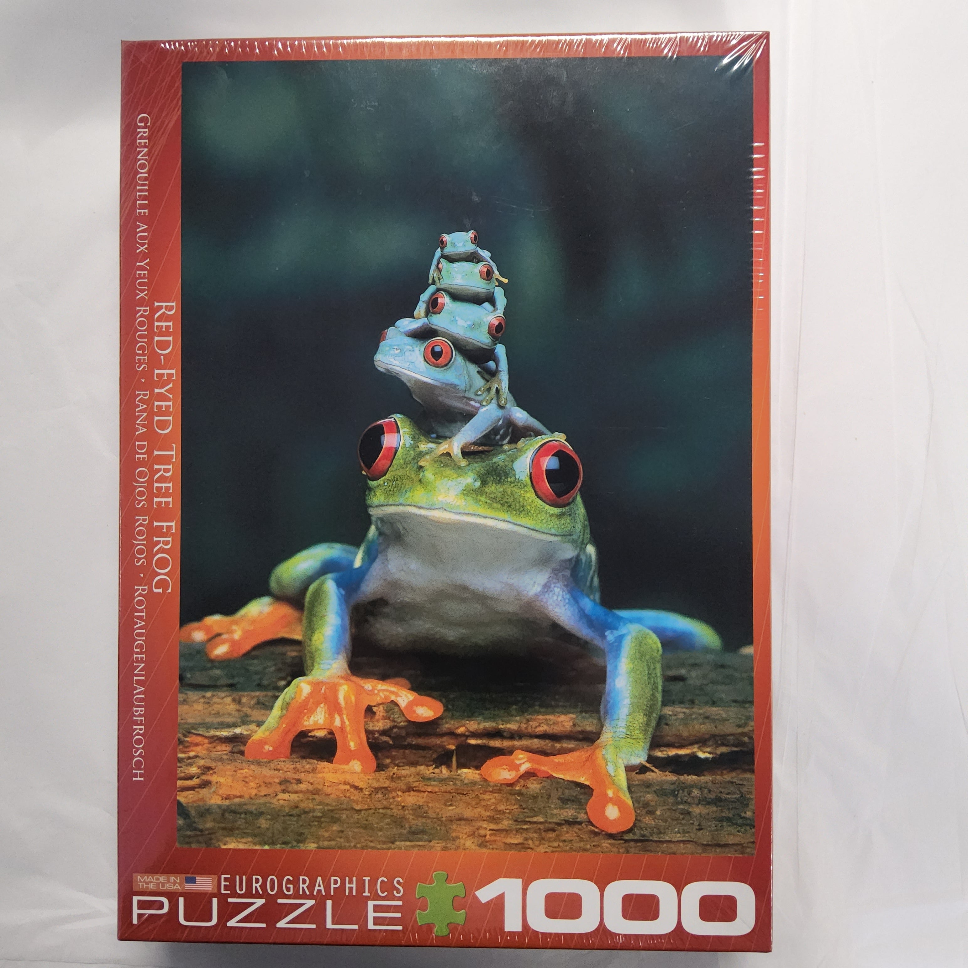 Eurographics Puzzle - Red-Eyed Tree Frog - 1000 pieces - 6000-3004
