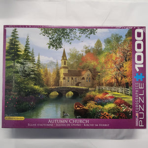 Eurographics Puzzle - Autumn Church - 1000 pieces - 6000-0695