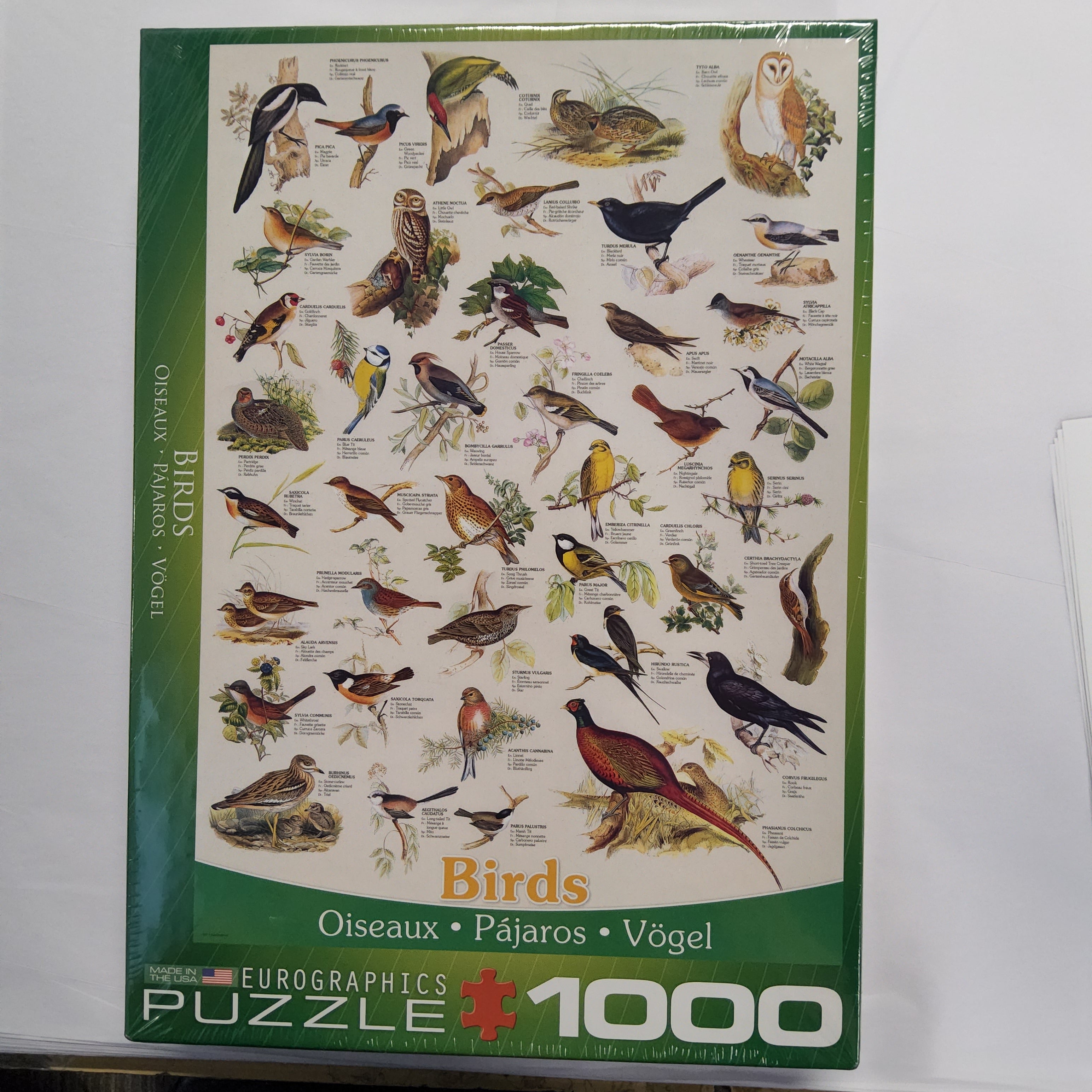 Eurographics Puzzle - Birds - 1000 pieces - 6000-1259