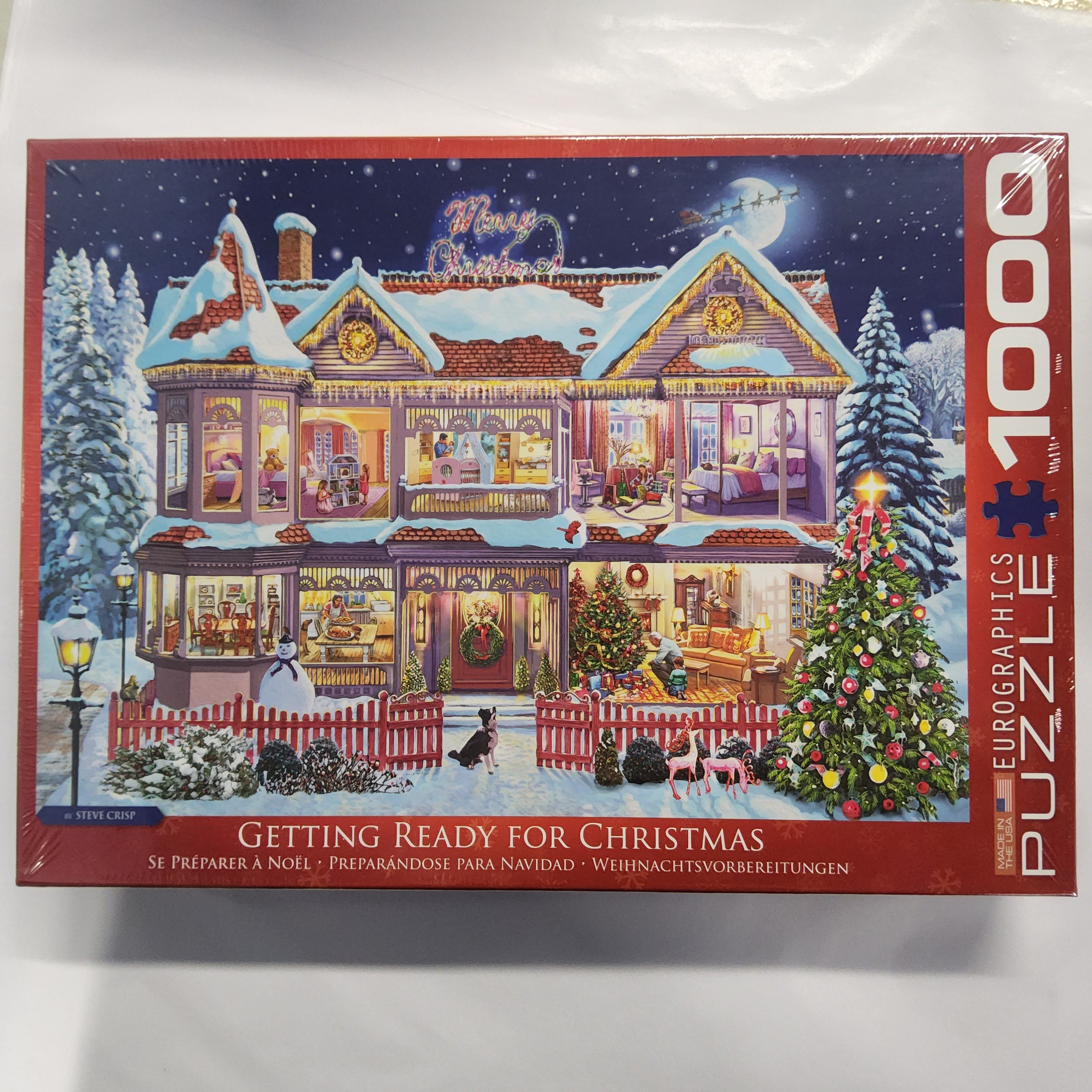 Eurographics Puzzle - Getting Ready for Christmas - 1000 pieces - 6000-0973
