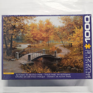 Eurographics Puzzle - Autumn in an Old Park - 1000 pieces - 6000-0979