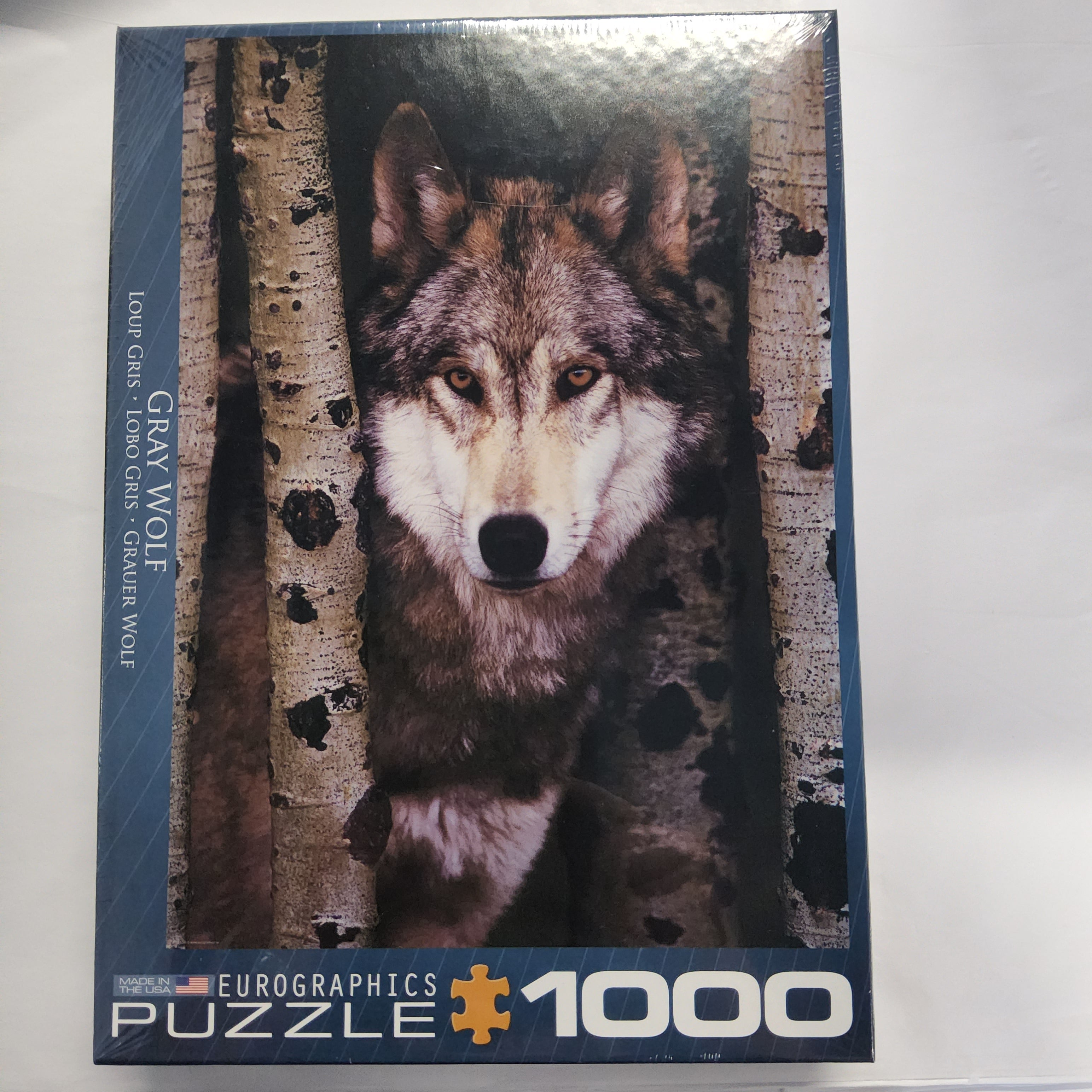 Eurographics Puzzle - Gray Wolf - 1000 pieces - 6000-1244