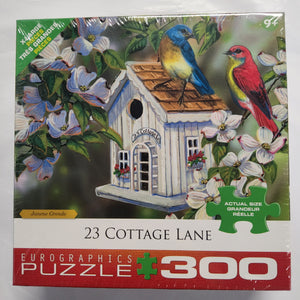Eurographics Puzzle - 23 Cottage Lane - 300 XL pieces - 8300-0601