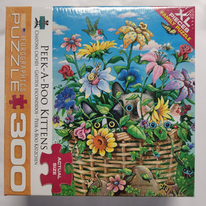 Eurographics Puzzle - Peek-A-Boo Kittens - 300 XL pieces - 8300-5368