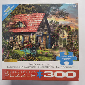 Eurographics Puzzle - The Country Shed - 300 XL pieces - 8300-0971