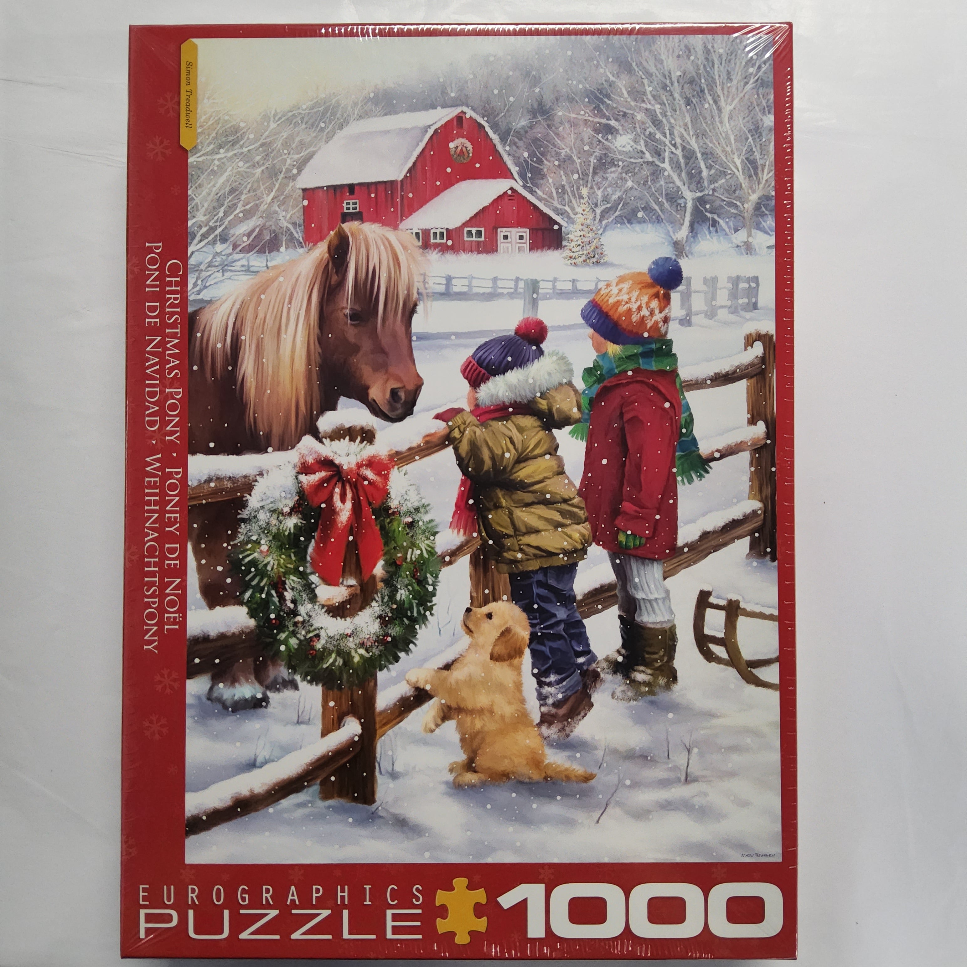 Eurographics Puzzle - Christmas Pony - 1000 pieces - 6000-5638
