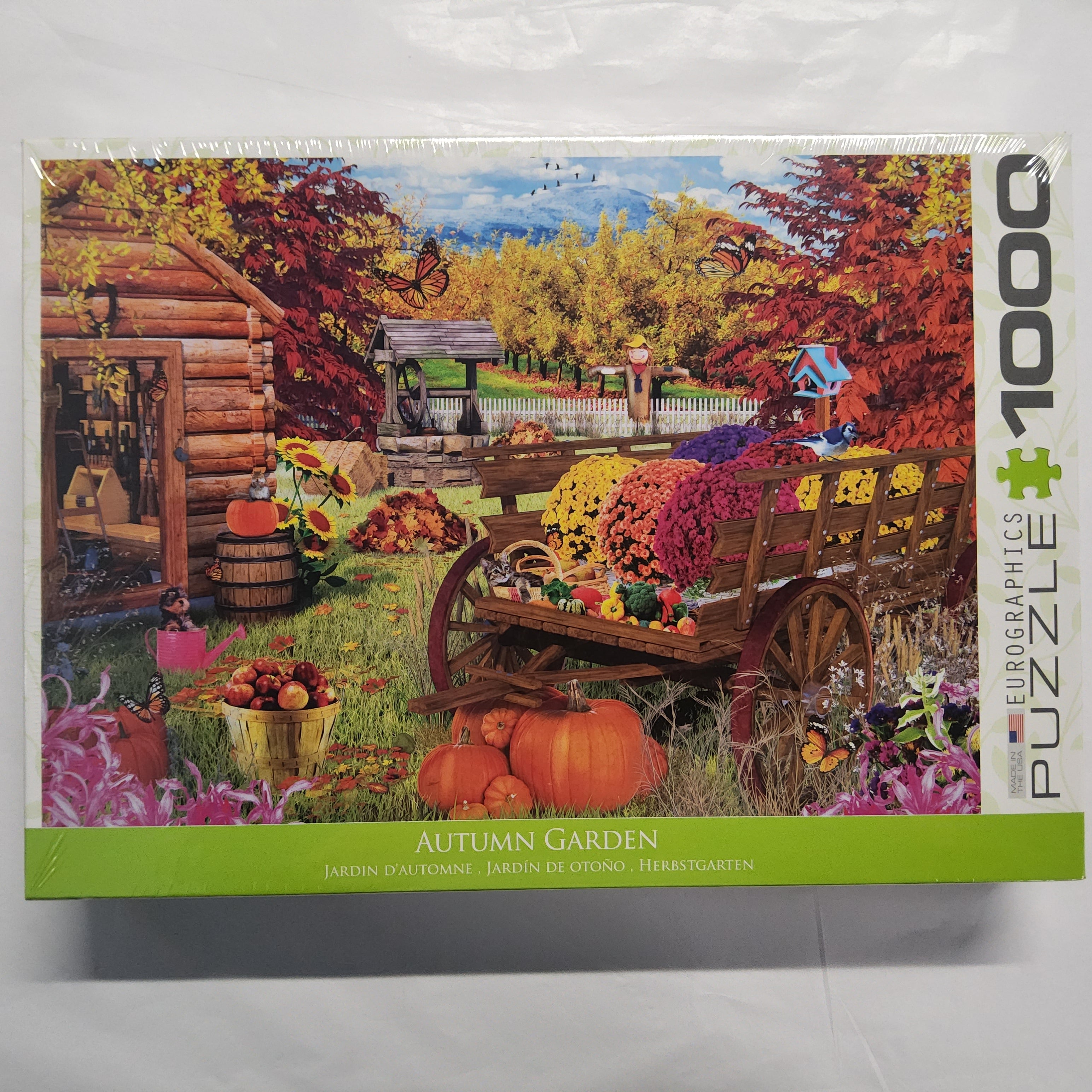 Eurographics Puzzle - Autumn Garden - 1000 pieces - 6000-5424