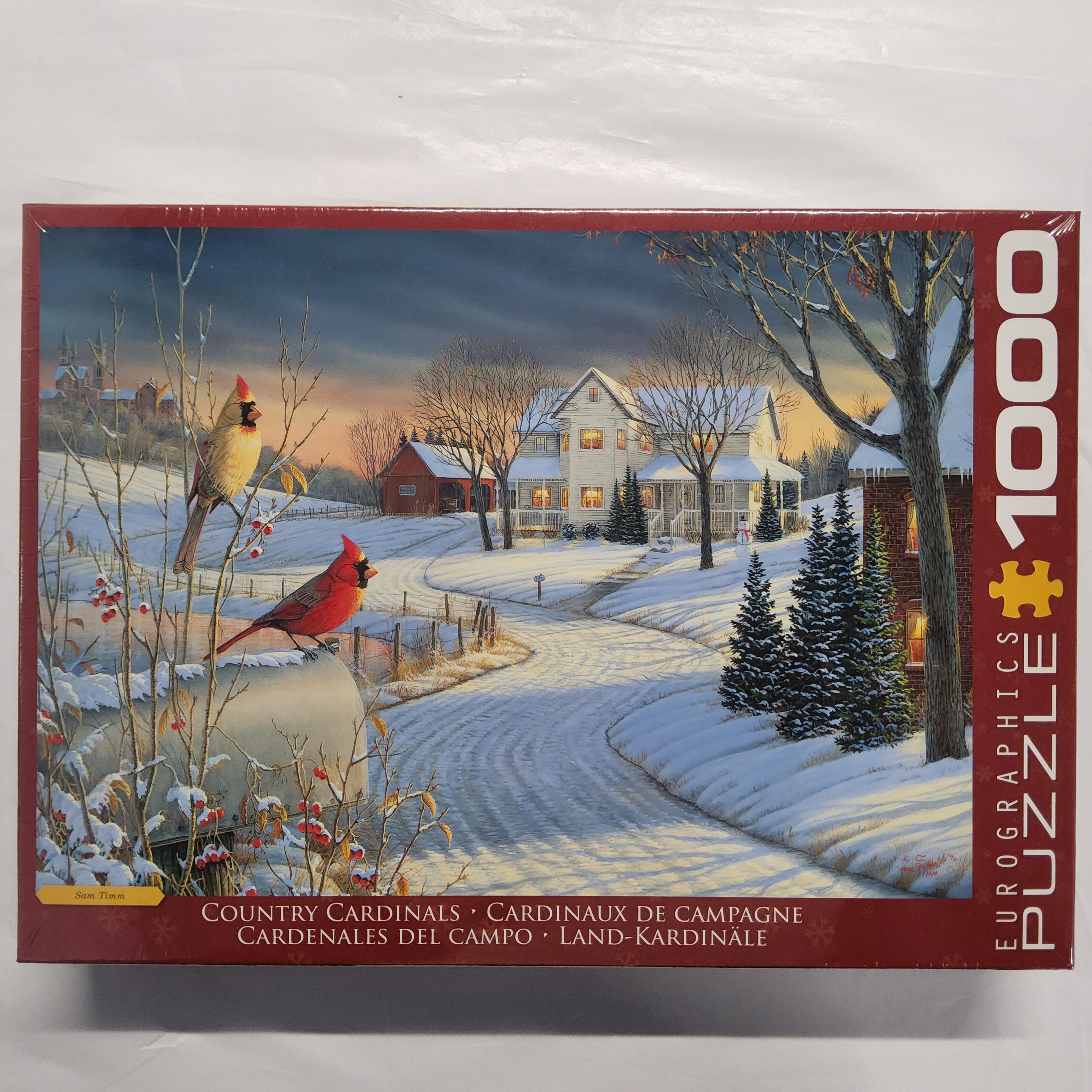 Eurographics Puzzle - Country Cardinals - 1000 pieces - 6000-0981