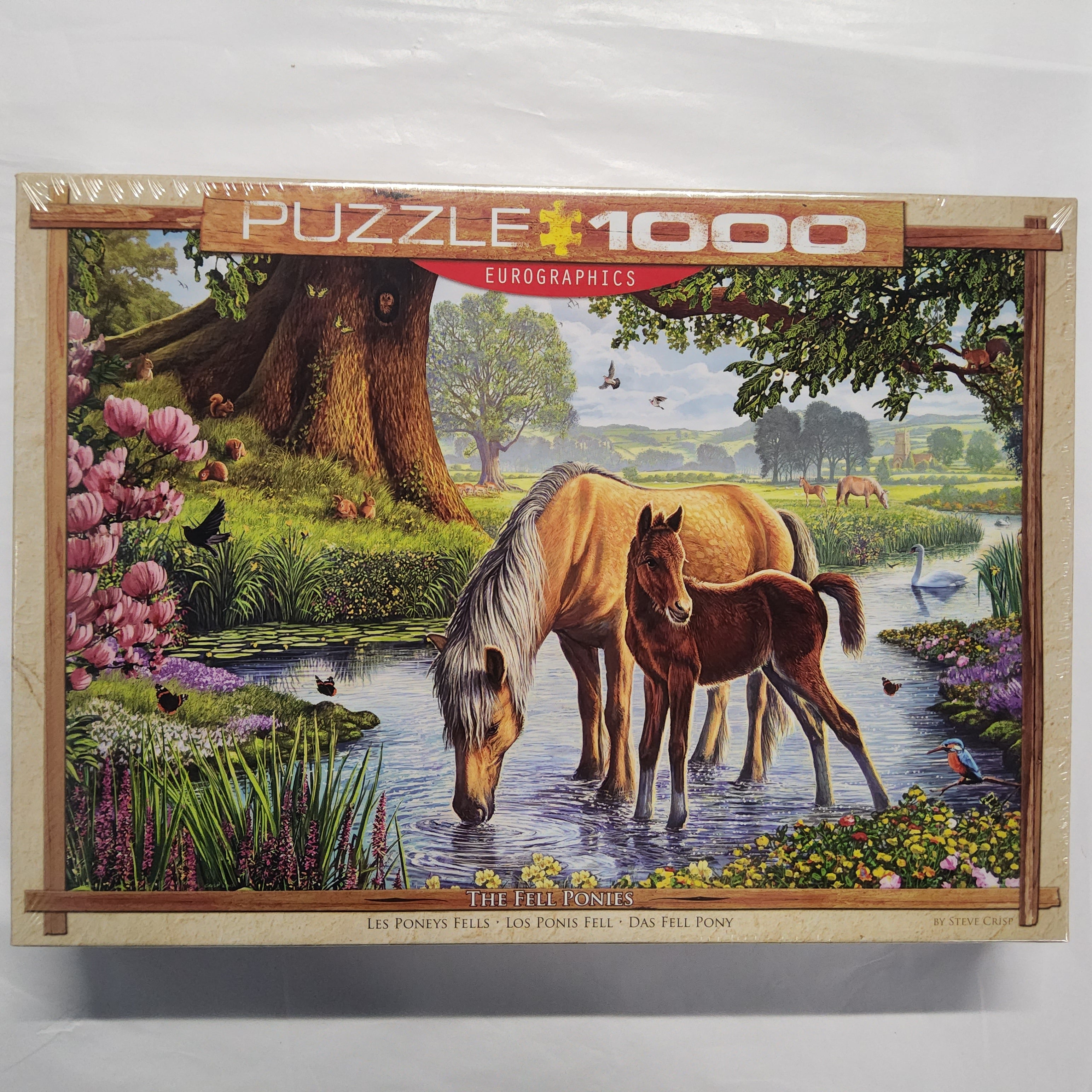 Eurographics Puzzle - The Fell Ponies - 1000 pieces - 6000-0976
