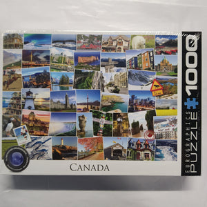 Eurographics Puzzle - Canada - 1000 pieces - 6000-0780