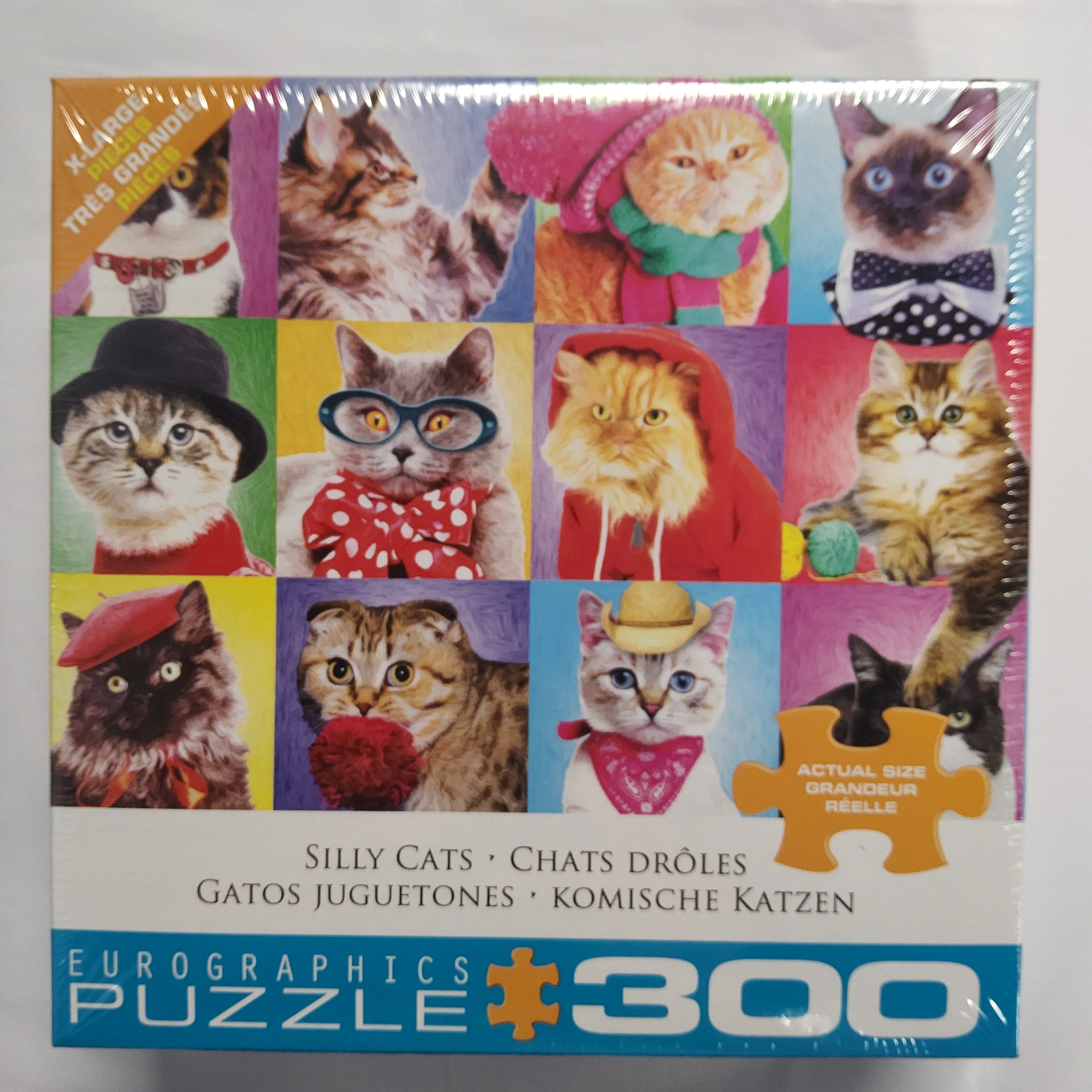 Eurographics Puzzle - Silly Cats - 300 XL pieces - 8300-5606