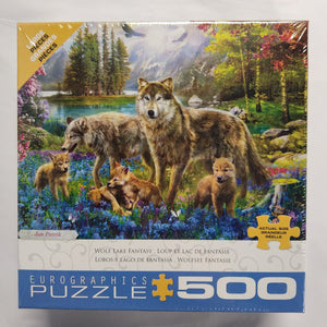 Eurographics Puzzle - Wolf Lake Fantasy - 500 Large pieces - 8500-5360