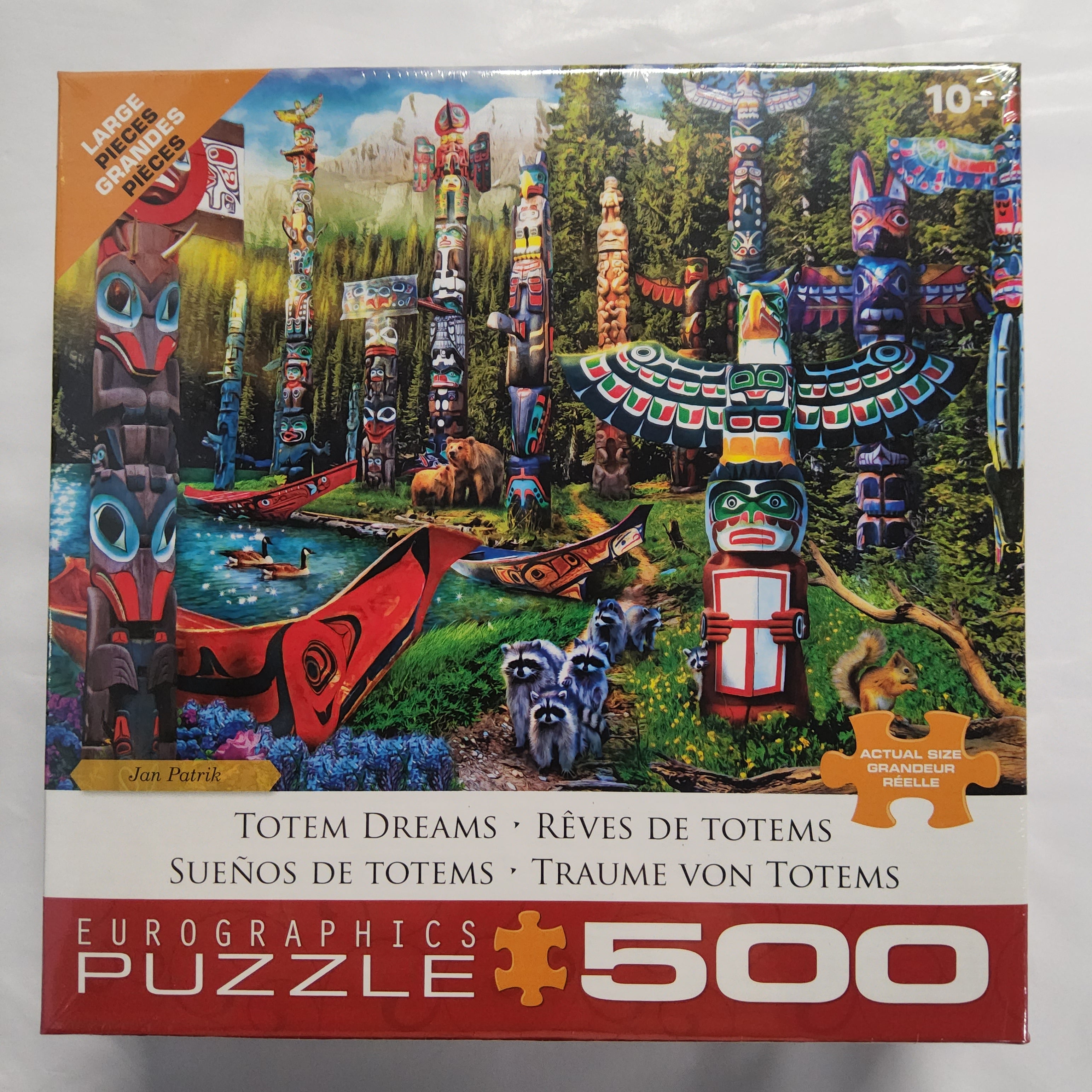 Eurographics Puzzle - Totem Dreams - 500 Large pieces - 8500-5361