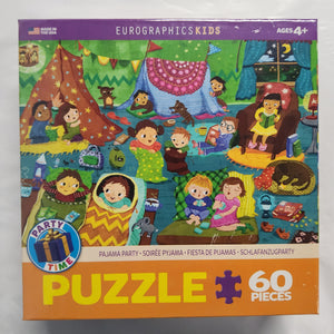 Eurographics Kids Puzzle - Pajama Party - 60 pieces - 6060-0471