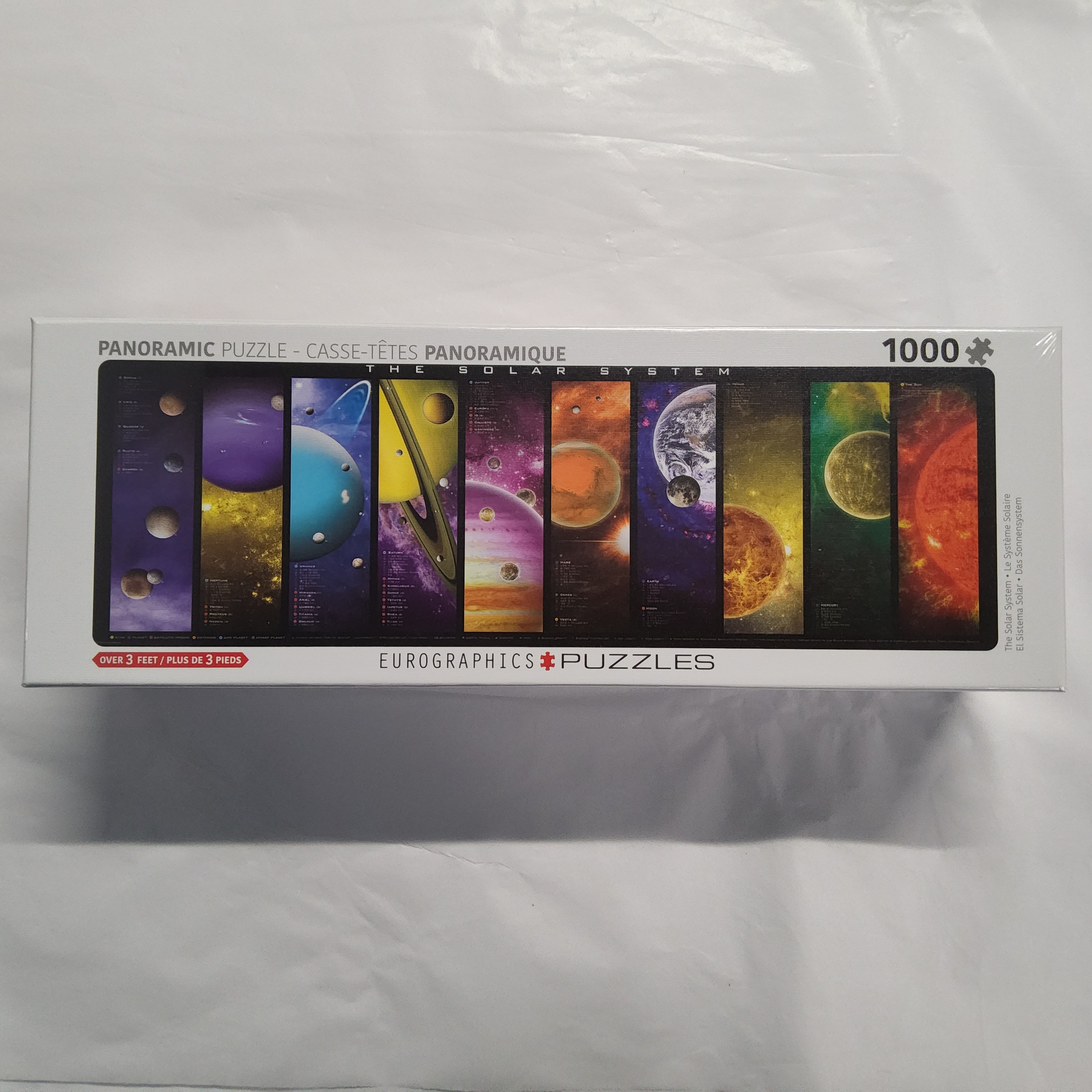 Eurographics Panoramic Puzzle - The Solar System - 1000 pieces - 6010-0308