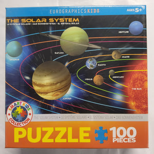 Eurographics Kids Puzzle - The Solar System - 100 pieces - 6100-1009