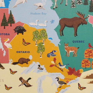 Eurographics Kids Puzzle - Map of Canada - 100 pieces - 6100-5784