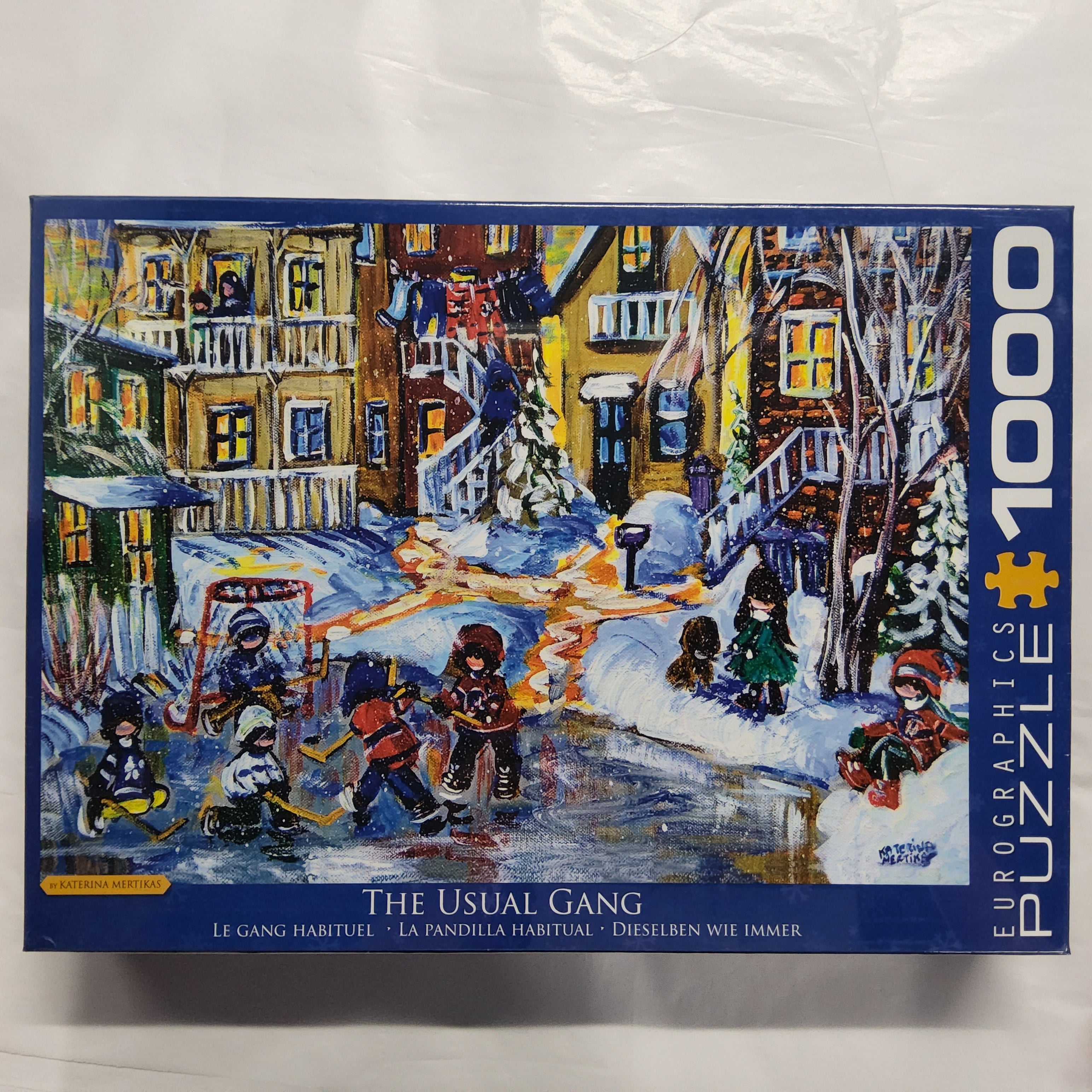 Eurographics Puzzle - The Usual Gang - 1000 pieces - 6000-5332