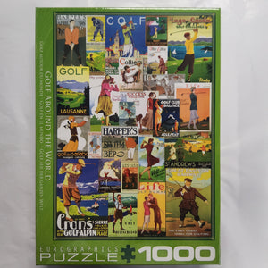 Eurographics Puzzle - Golf Around the World - 1000 pieces - 6000-0933