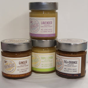 Heritage Bee Infused Creamed Honey - Assorted Flavours - 300g