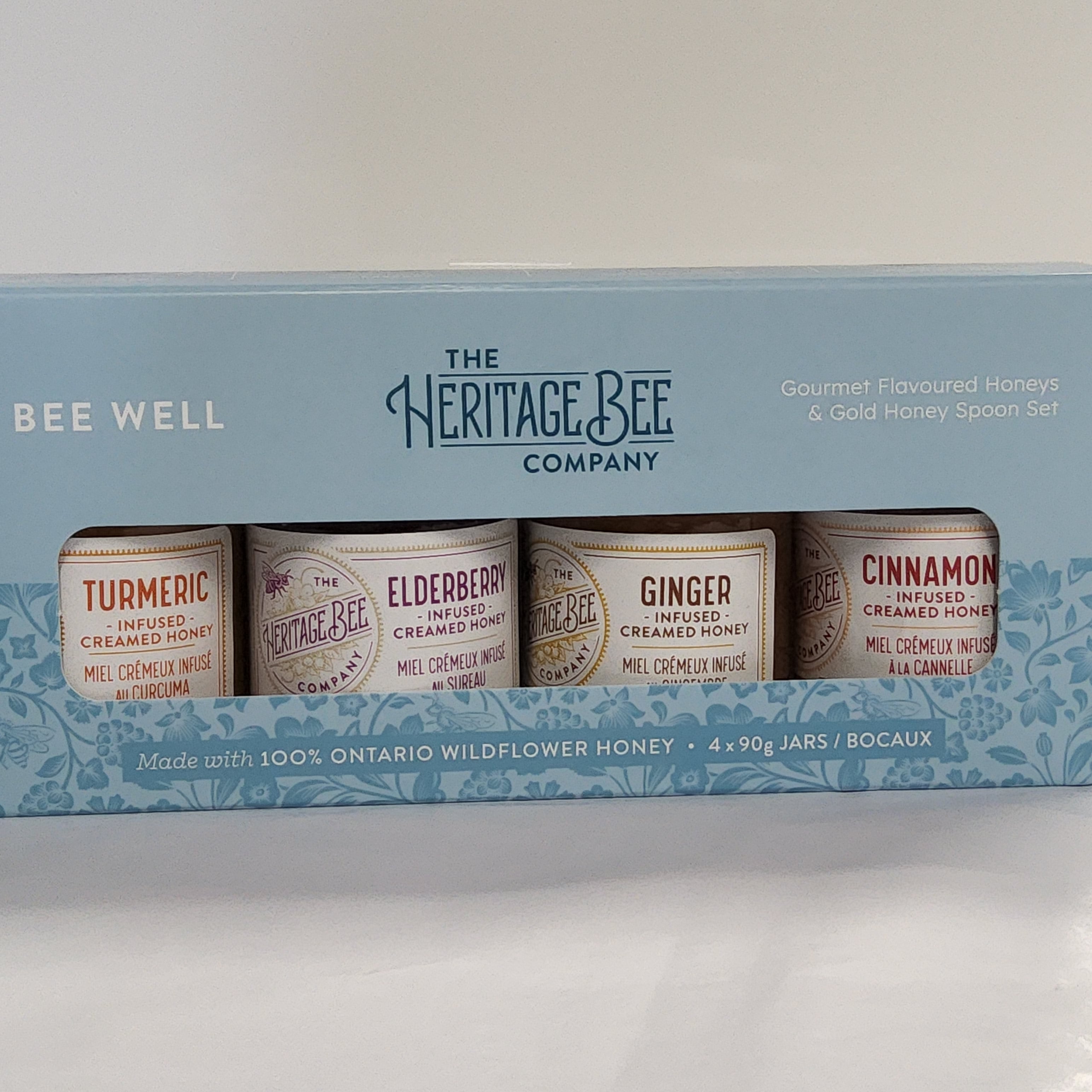 Heritage Bee Gourmet Honey Gift Set - Bee Well