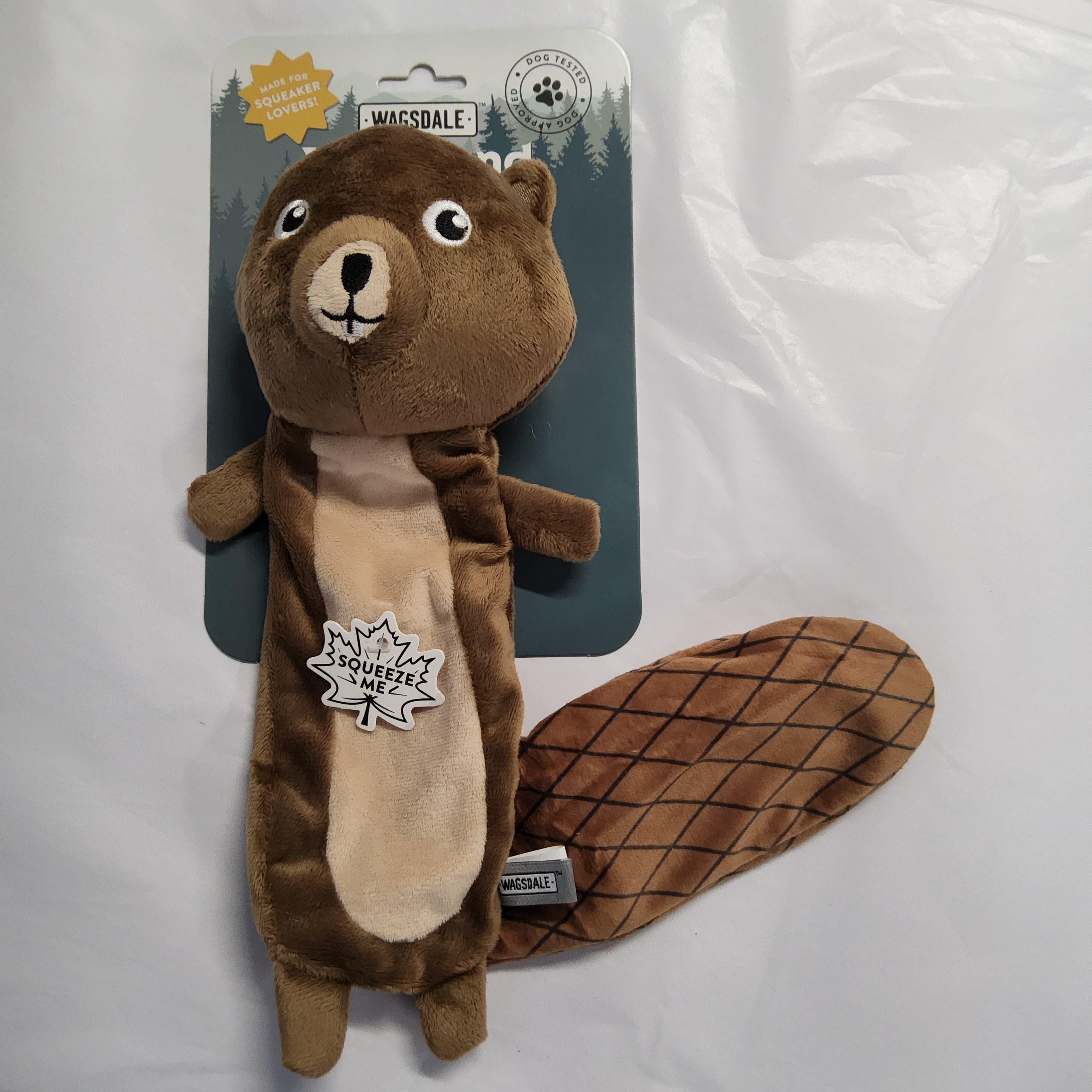 Wagsdale Woodland Critters - Dog Toy Collection - Beaver - FR289777