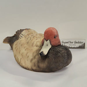 Duck Figurine - Redhead 87682-B