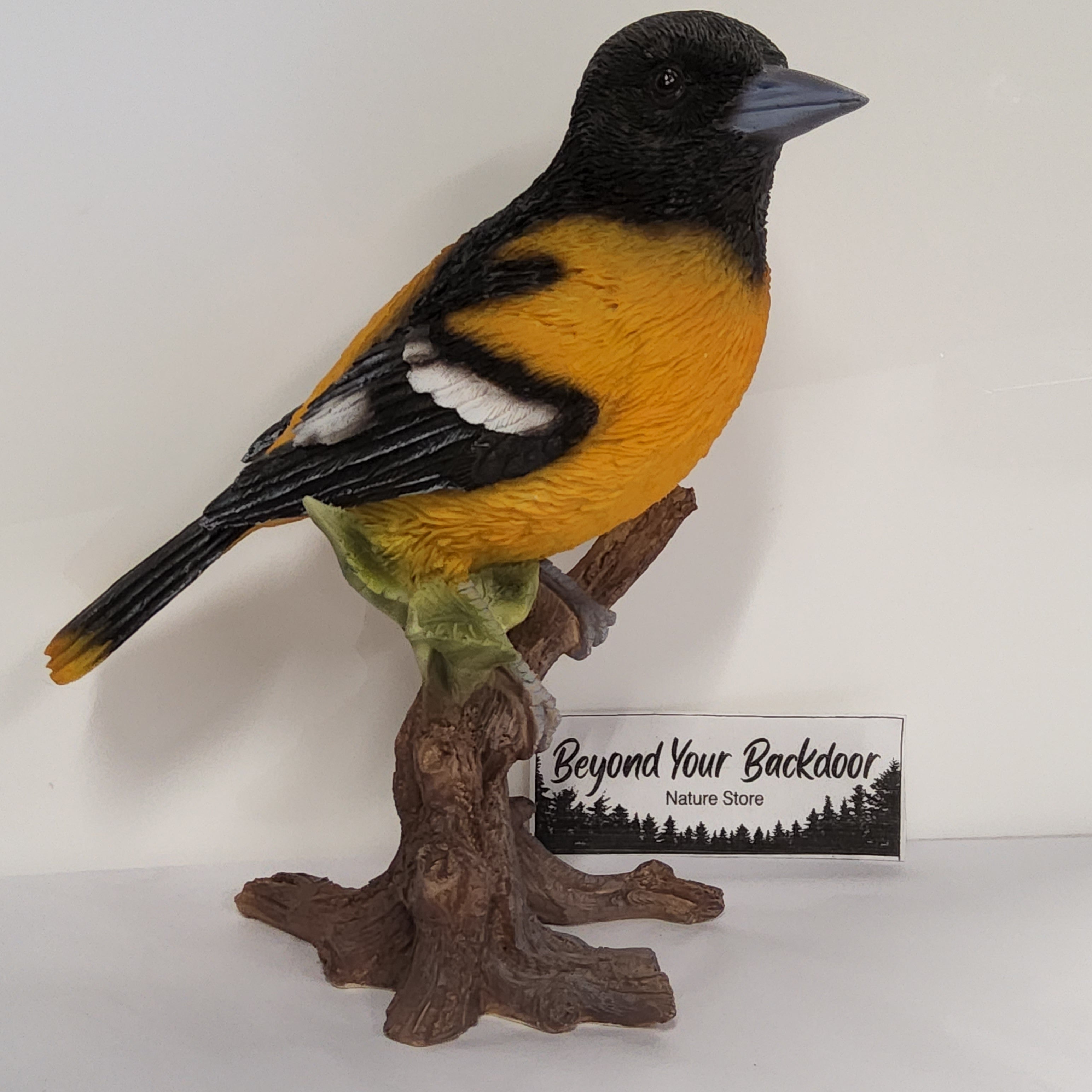 Bird Figurine - Oriole on Branch 87758-D